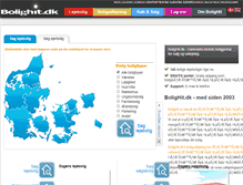 Tablet Screenshot of bolighit.dk